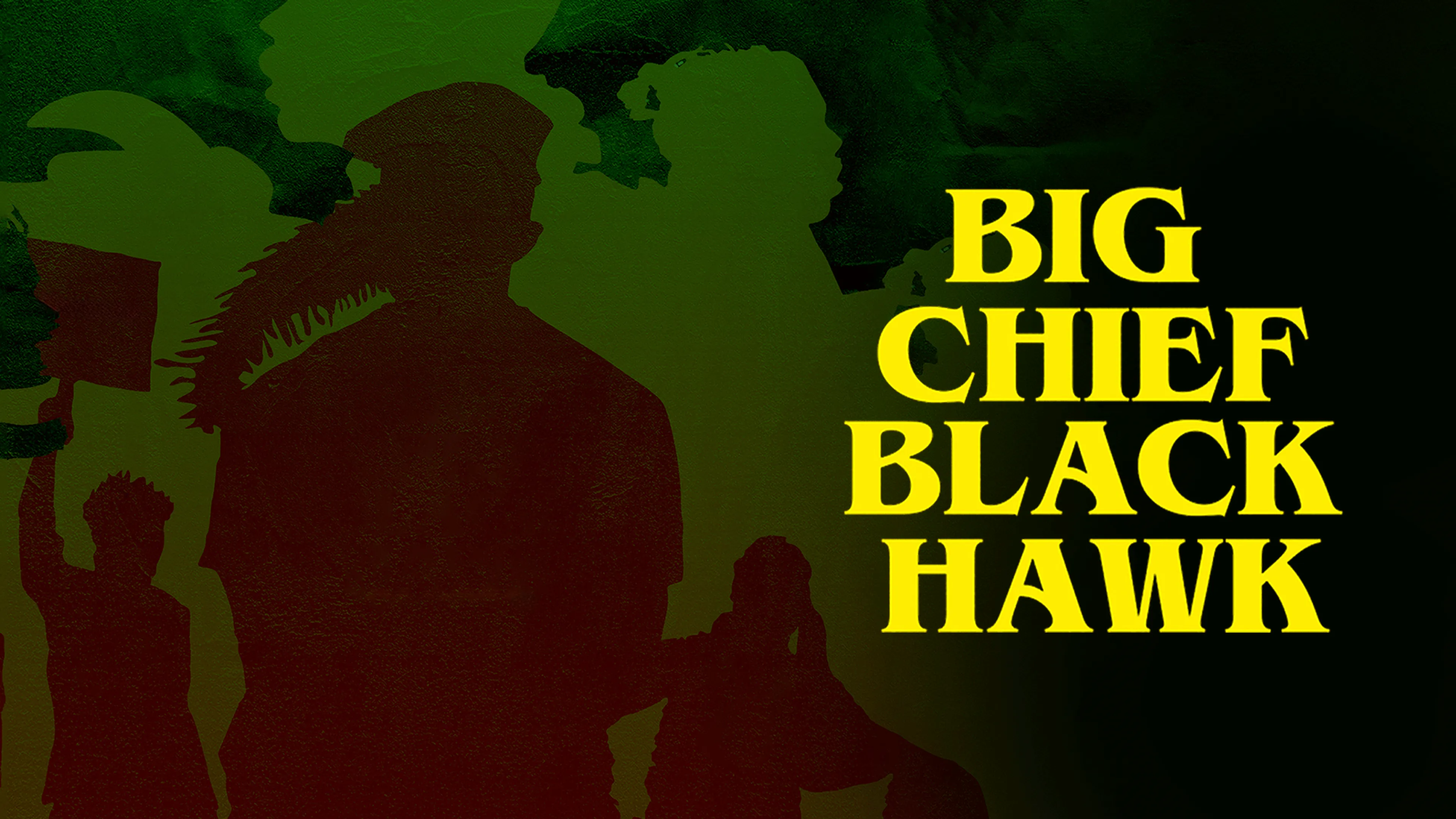 Big Chief, Black Hawk poster